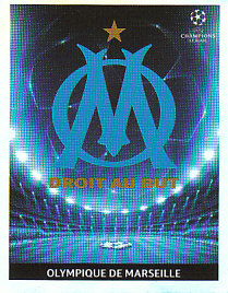 Club Emblem Olympique Marseille samolepka UEFA Champions League 2009/10 #175